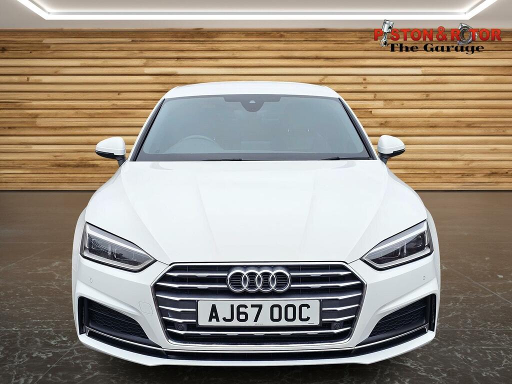 Audi A5 2.0 Tfsi S Line Sportback S Tronic Euro 6 Ss AJ67OOC White #2