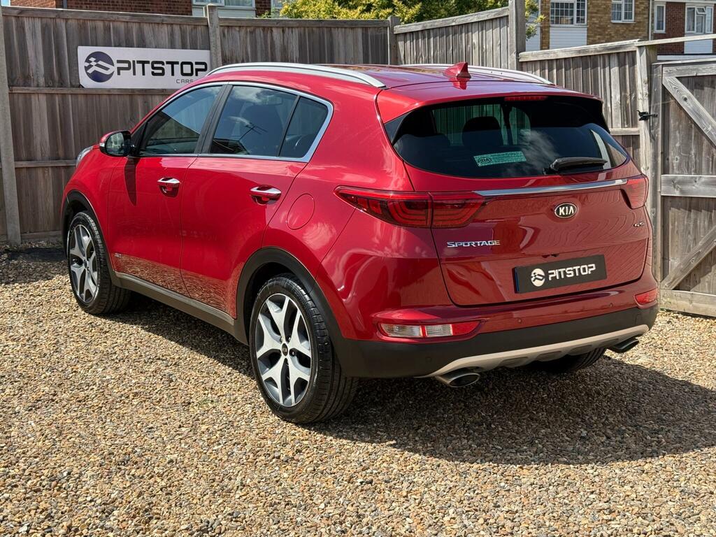Kia Sportage Gt-line Red #2