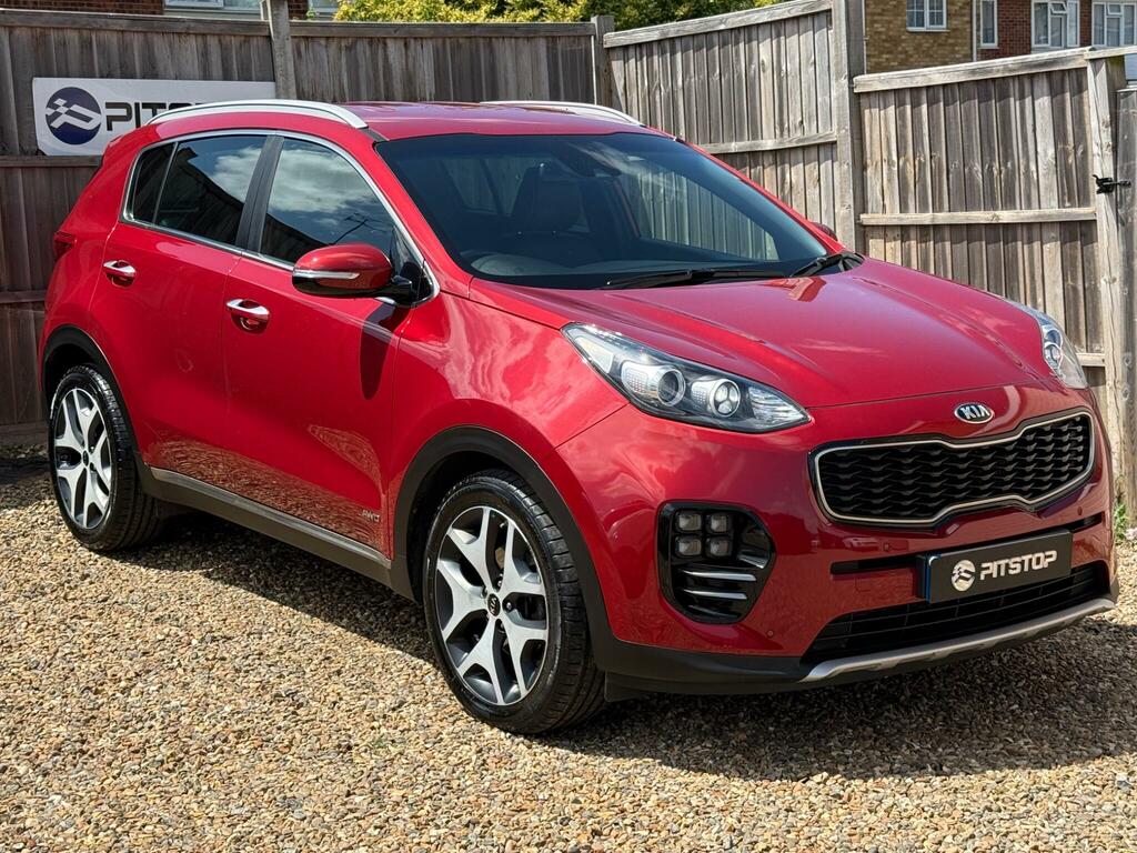 Kia Sportage Gt-line Red #5