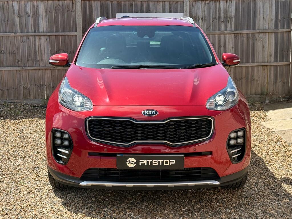 Kia Sportage Gt-line Red #6
