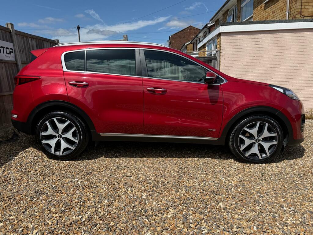 Kia Sportage Gt-line Red #3