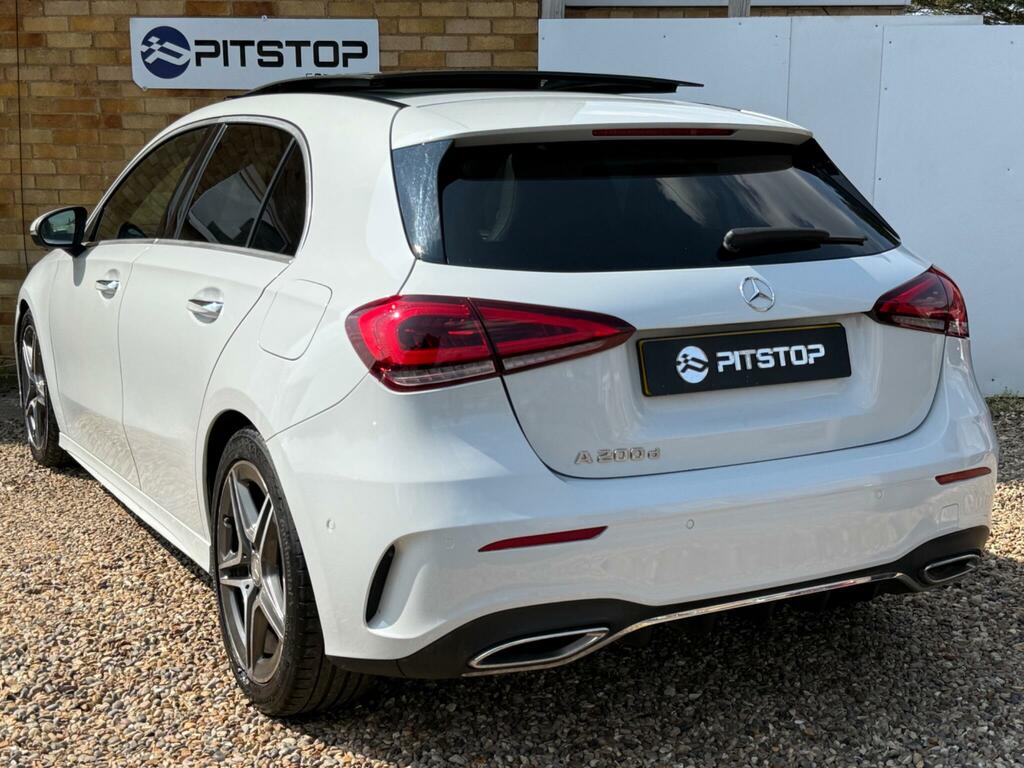 Mercedes-Benz A Class Amg Line White #2