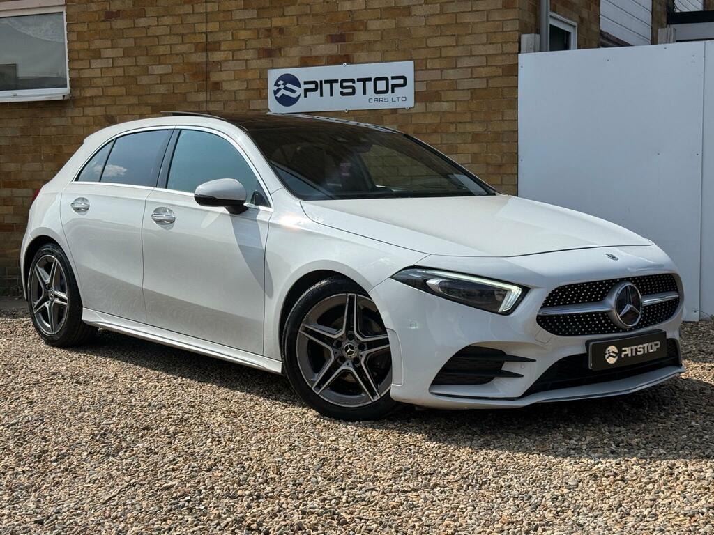 Mercedes-Benz A Class Amg Line White #3