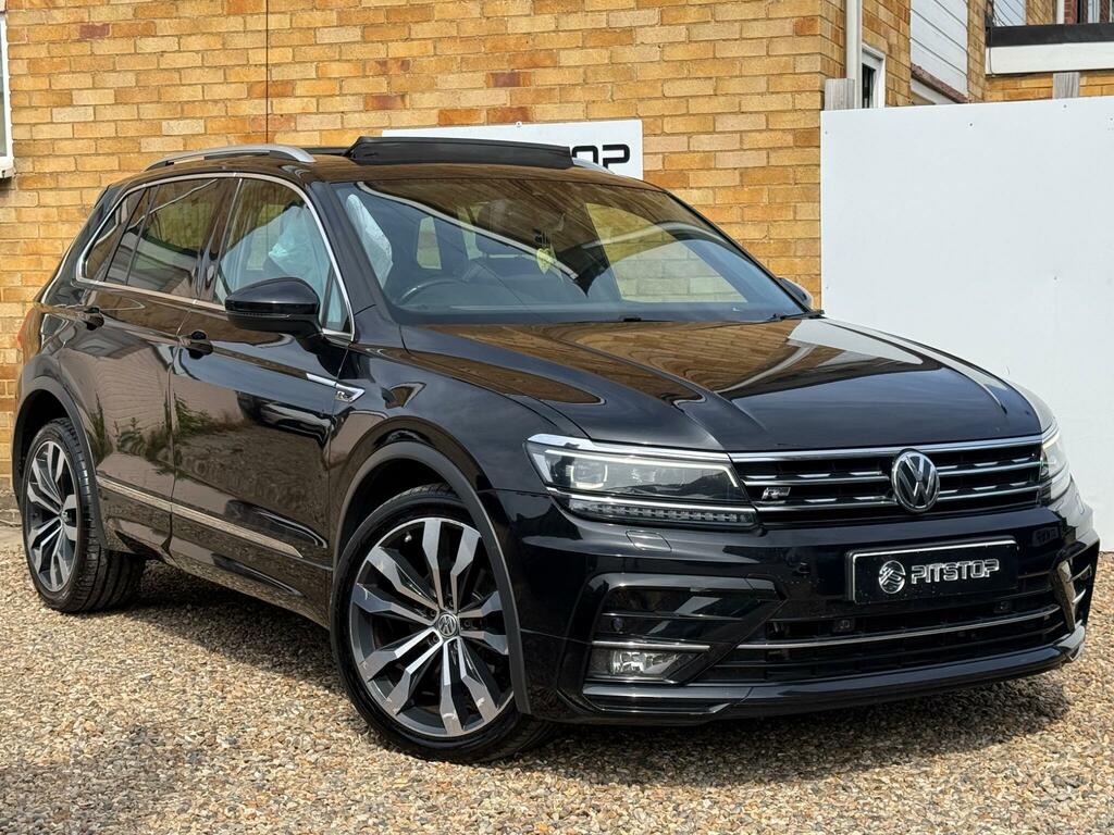 Volkswagen Tiguan 2.0 Tdi R-line Dsg 4Motion Euro 6 Ss Black