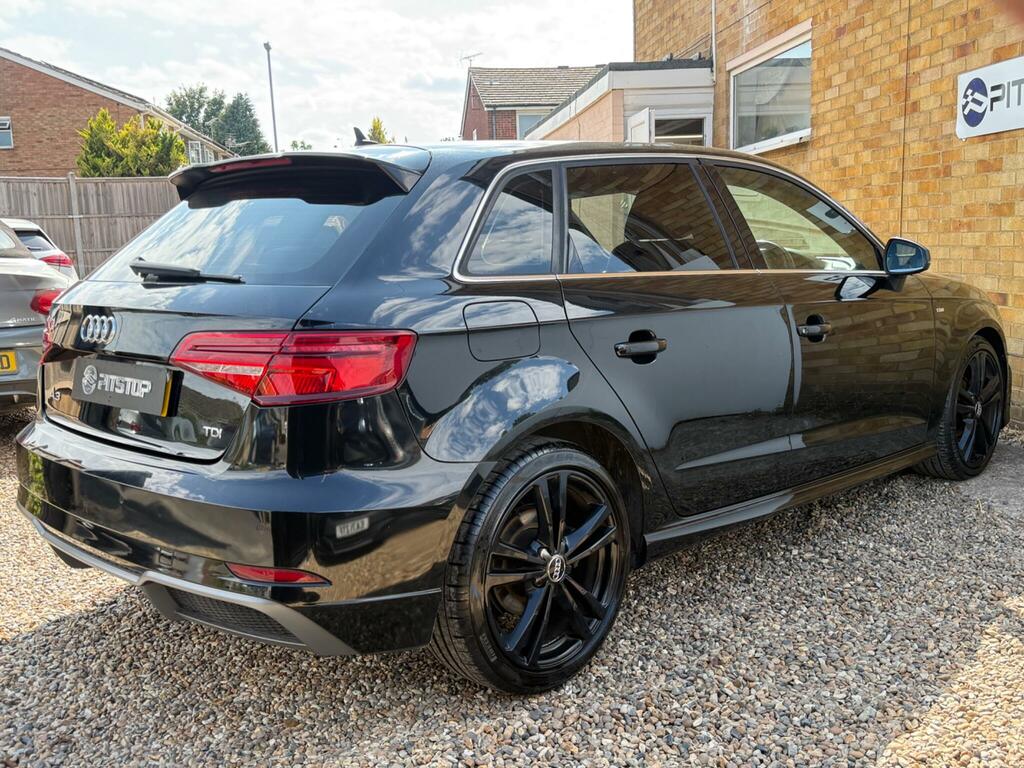 Audi A3 S Line Black #4