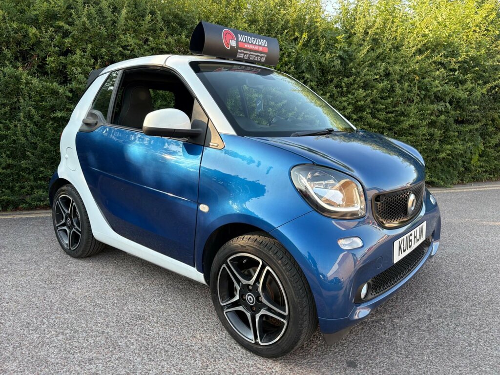 Smart Fortwo Cabrio 0.9T Prime Cabriolet Twinamic Euro 6 Ss Blue #6