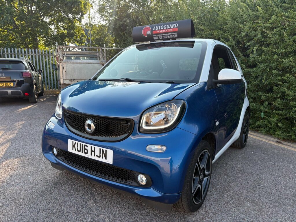 Smart Fortwo Cabrio 0.9T Prime Cabriolet Twinamic Euro 6 Ss Blue #2