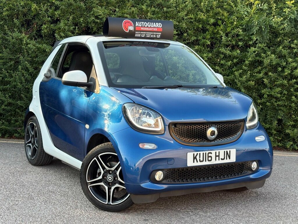 Smart Fortwo Cabrio 0.9T Prime Cabriolet Twinamic Euro 6 Ss Blue #5