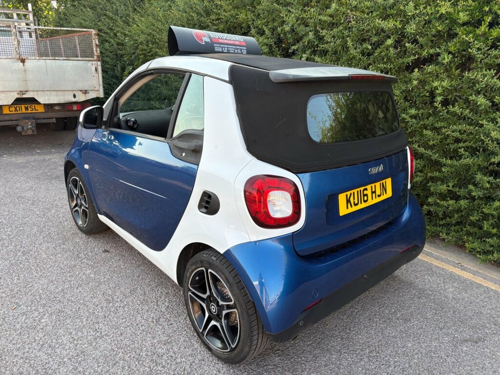Smart Fortwo Cabrio 0.9T Prime Cabriolet Twinamic Euro 6 Ss Blue #3