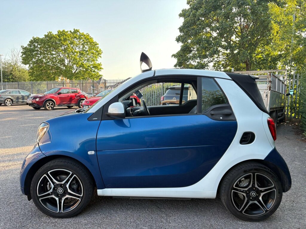 Smart Fortwo Cabrio 0.9T Prime Cabriolet Twinamic Euro 6 Ss Blue #4