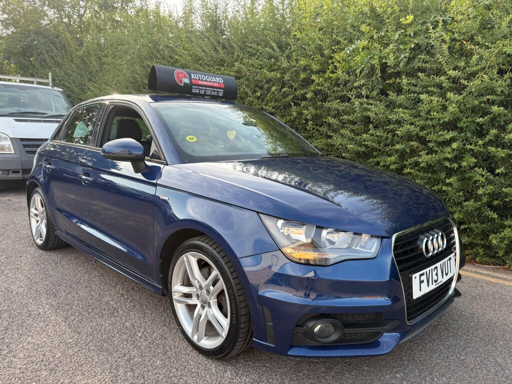 Audi A1 1.6 Tdi S Line Sportback Euro 5 Ss FV13VUT Blue #6