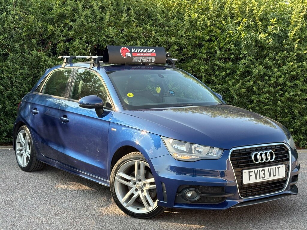 Audi A1 1.6 Tdi S Line Sportback Euro 5 Ss Blue