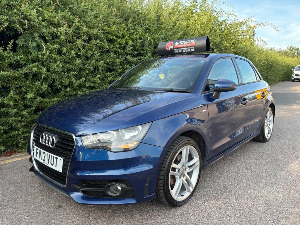 Audi A1 1.6 Tdi S Line Sportback Euro 5 Ss FV13VUT Blue #2
