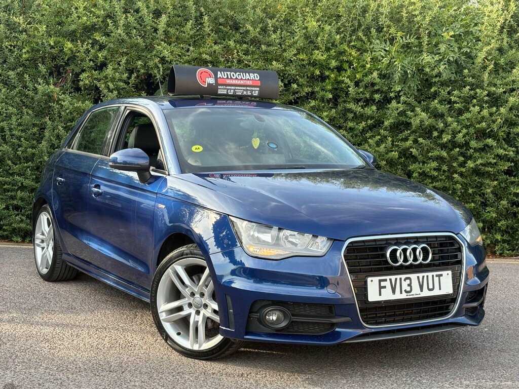 Audi A1 1.6 Tdi S Line Sportback Euro 5 Ss FV13VUT Blue #5