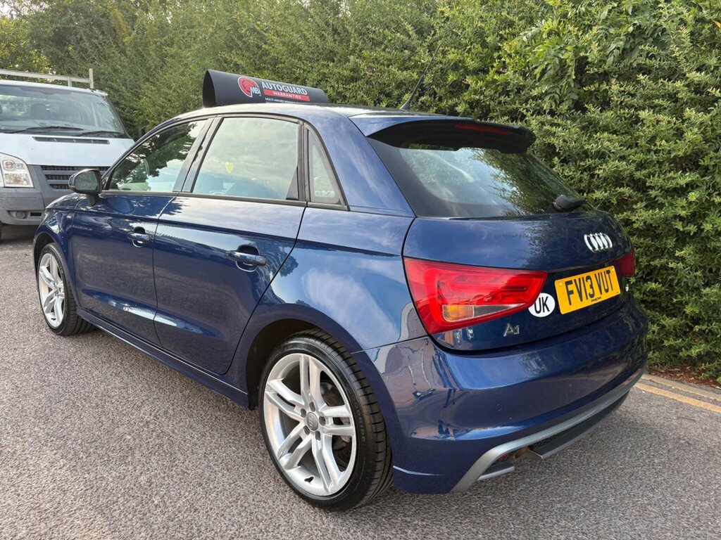 Audi A1 1.6 Tdi S Line Sportback Euro 5 Ss FV13VUT Blue #3