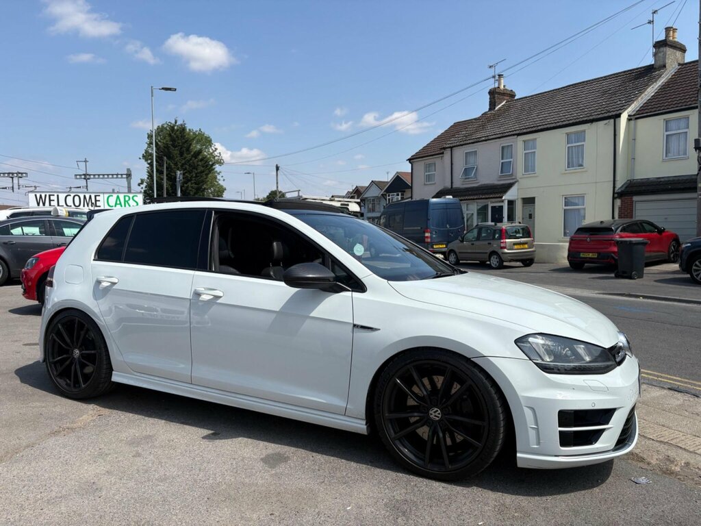 Volkswagen Golf 2.0 Tsi Bluemotion Tech R Dsg 4Motion Euro 6 Ss HY16XPM White #3