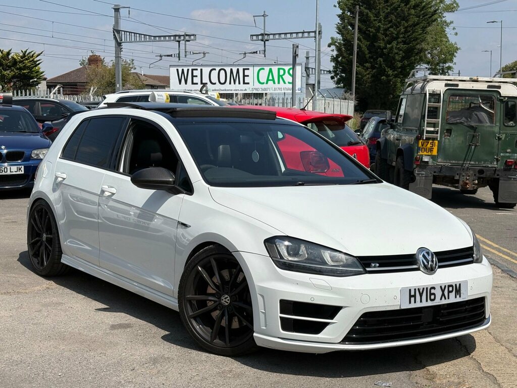 Volkswagen Golf 2.0 Tsi Bluemotion Tech R Dsg 4Motion Euro 6 Ss White