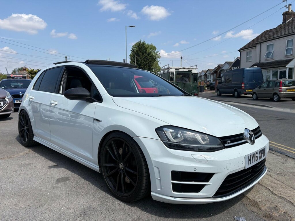 Volkswagen Golf 2.0 Tsi Bluemotion Tech R Dsg 4Motion Euro 6 Ss HY16XPM White #2