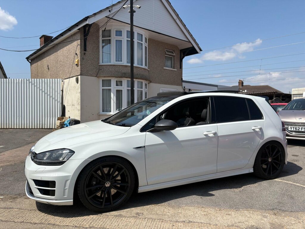 Volkswagen Golf 2.0 Tsi Bluemotion Tech R Dsg 4Motion Euro 6 Ss HY16XPM White #6