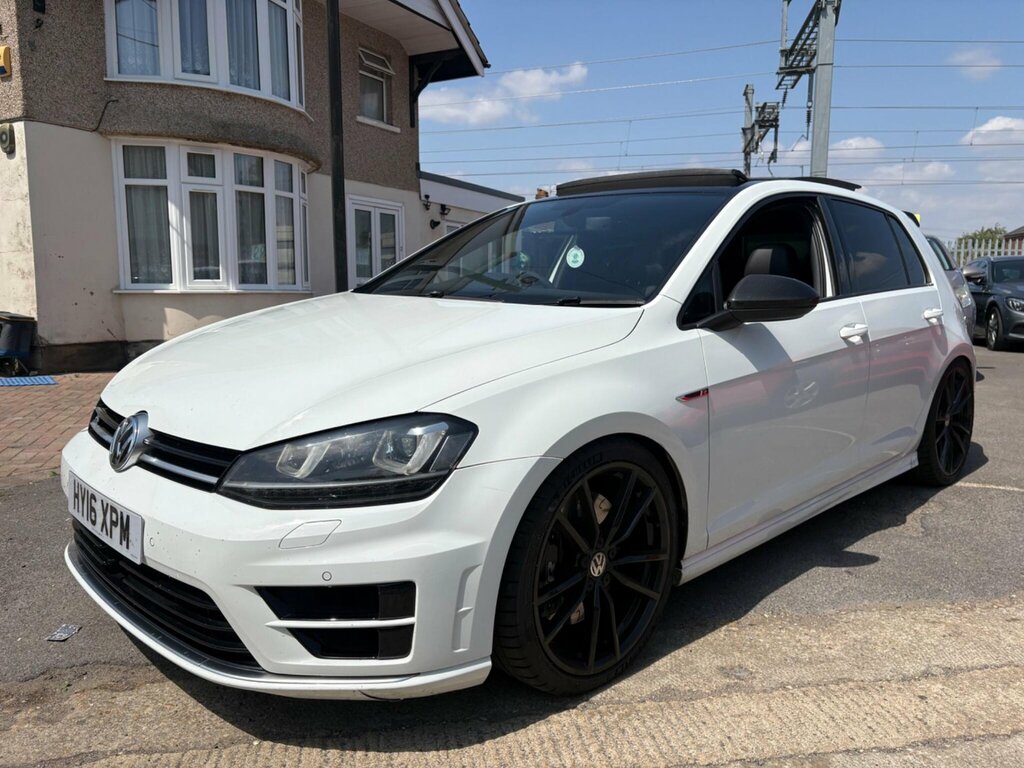 Volkswagen Golf 2.0 Tsi Bluemotion Tech R Dsg 4Motion Euro 6 Ss HY16XPM White #5