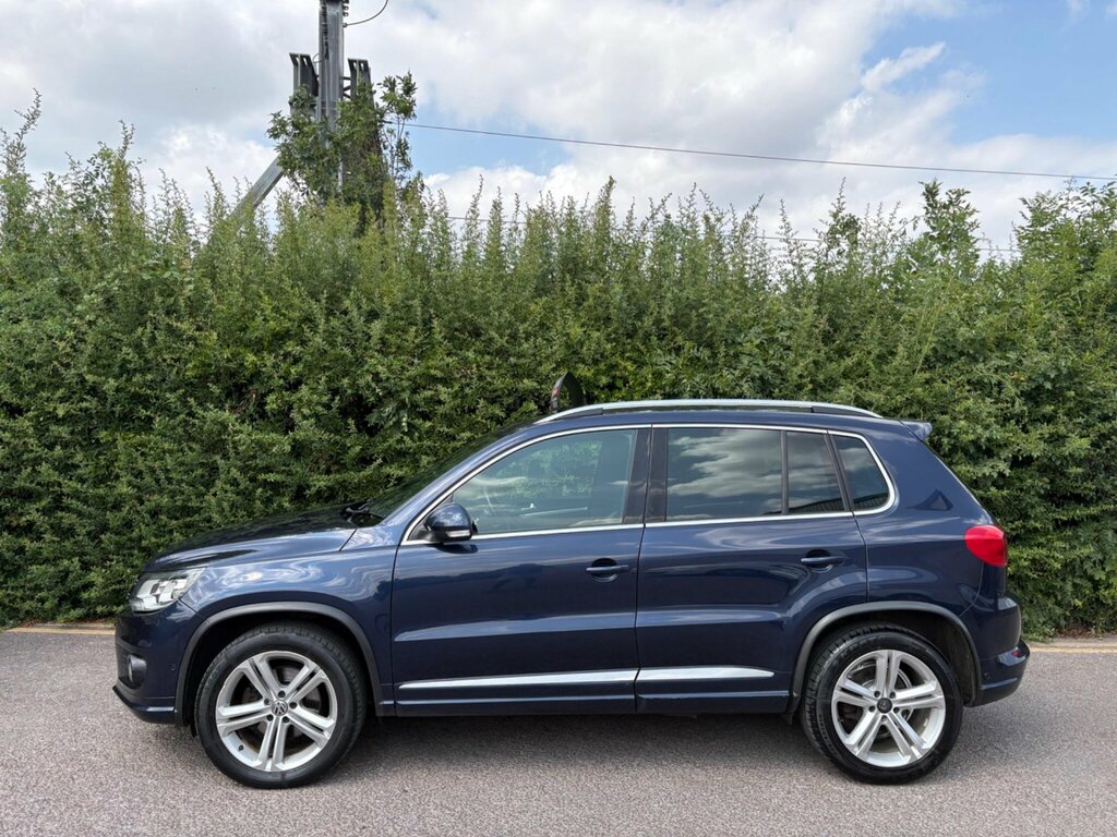 Volkswagen Tiguan 2.0 Tdi Bluemotion Tech R-line Dsg 4Wd Euro 5 Ss Blue #4