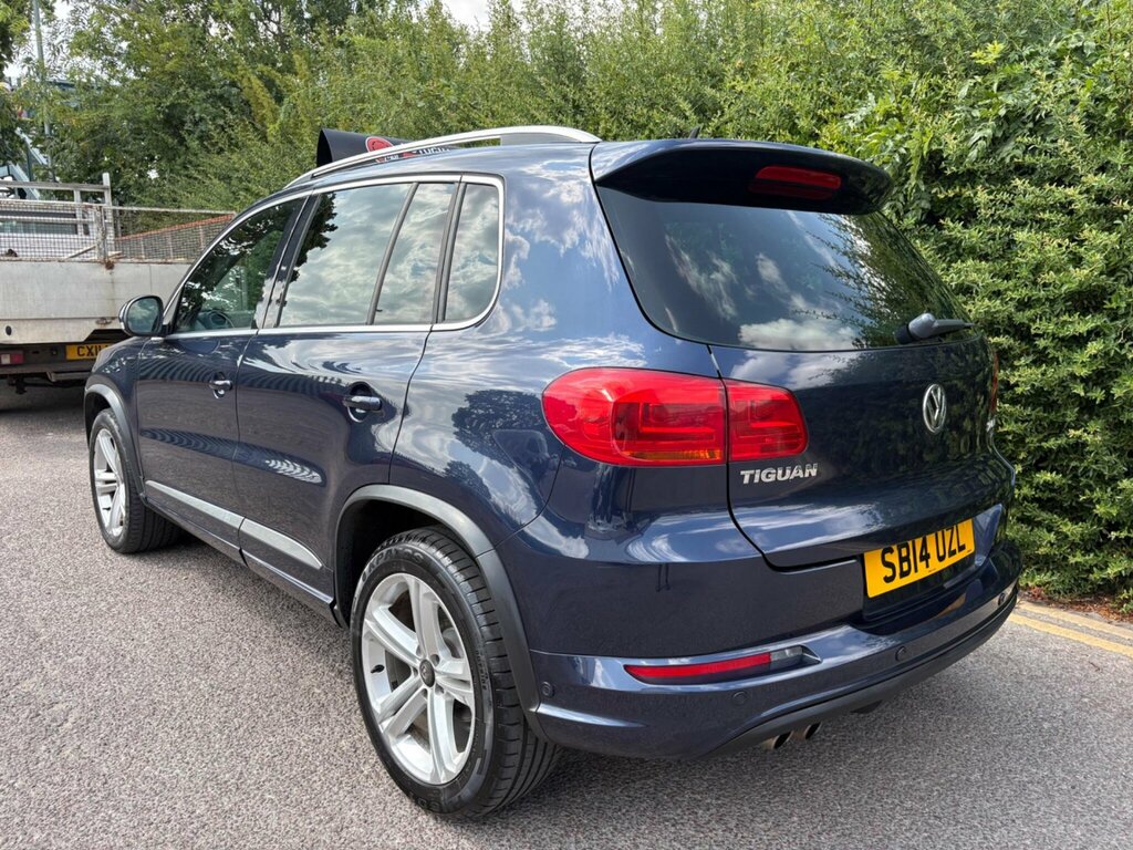 Volkswagen Tiguan 2.0 Tdi Bluemotion Tech R-line Dsg 4Wd Euro 5 Ss Blue #3