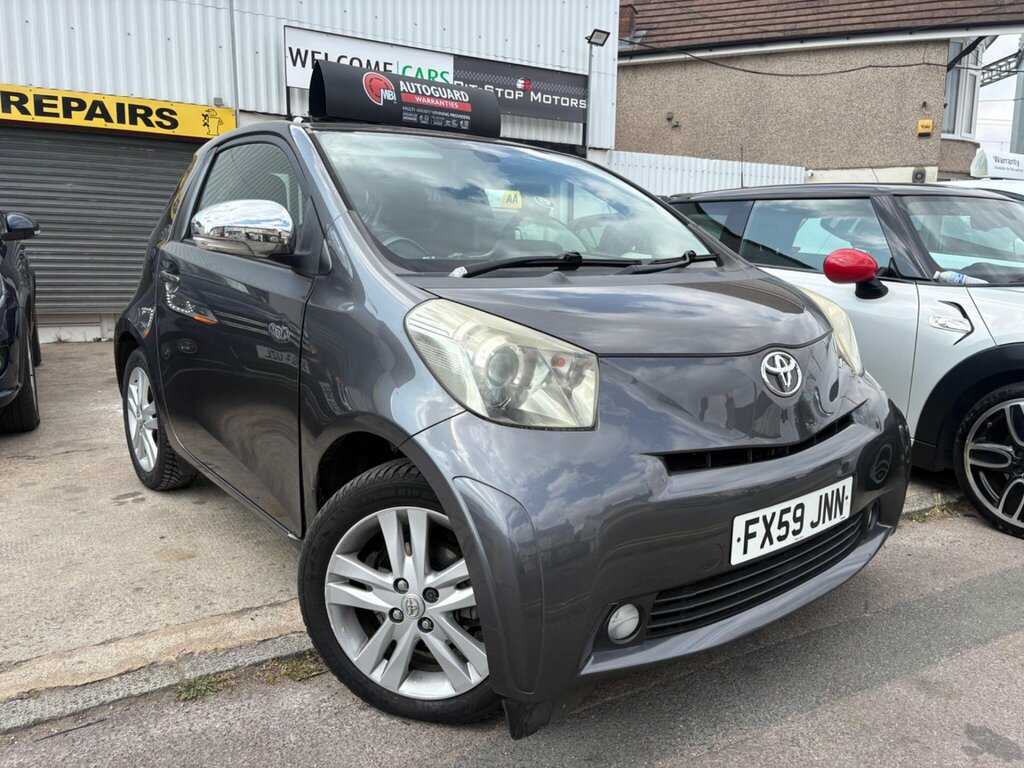 Toyota IQ 1.33 Dual Vvt-i 3 Hatchback Multidrive Grey