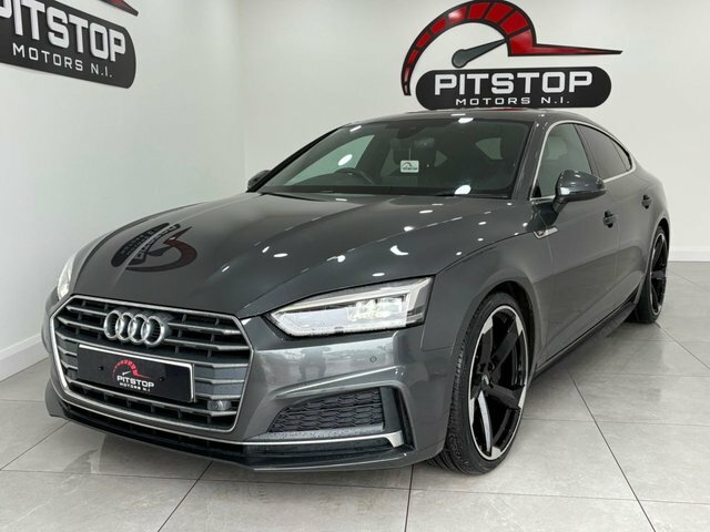 Audi A5 Tdi Ultra S Line SM67FVT Grey #2