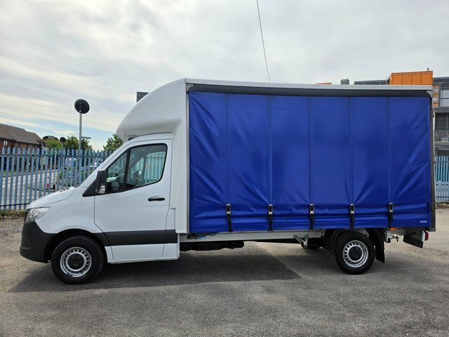 Mercedes-Benz Sprinter 2.0 315 Cdi Progressive Lwb Curtain Side Rwd L3 15 White #2