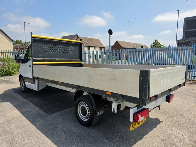 Mercedes-Benz Sprinter 2.1 316 Cdi Lwb Dropside Rwd L3 163 Bhp Euro 6 White #2