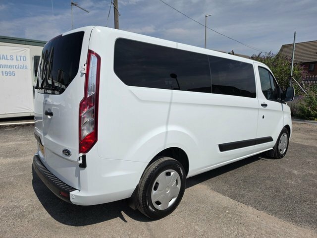 Ford Transit Custom 2.0 320 Ecoblue Trend Minibus L2 H1 130 Bhp Euro DS22LPJ White #4