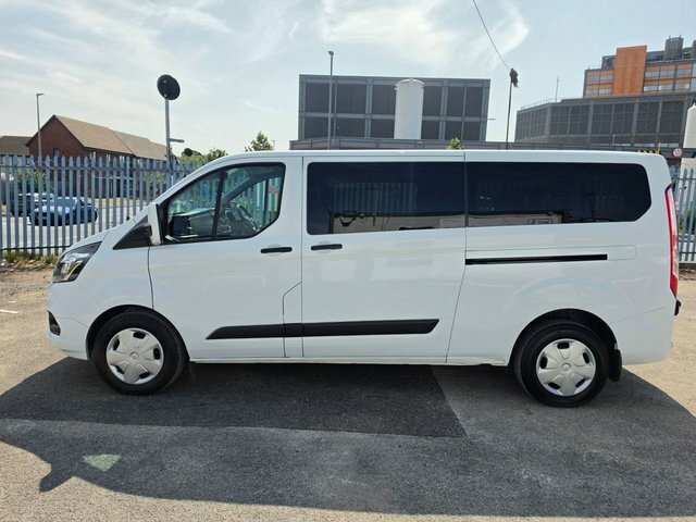 Ford Transit Custom 2.0 320 Ecoblue Trend Minibus L2 H1 130 Bhp Euro DS22LPJ White #2