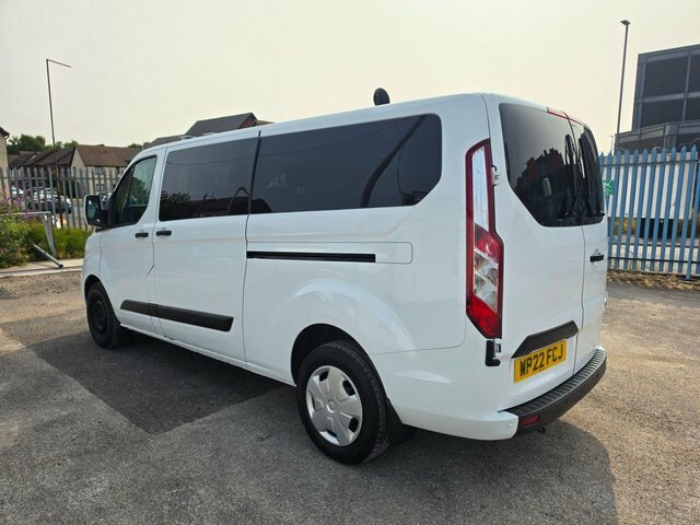 Ford Transit Custom 2.0 320 Ecoblue Trend Minibus L2 H1 130 Bhp Euro White #3