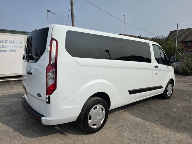 Ford Transit Custom 2.0 320 Ecoblue Trend Minibus L2 H1 130 Bhp Euro White #4
