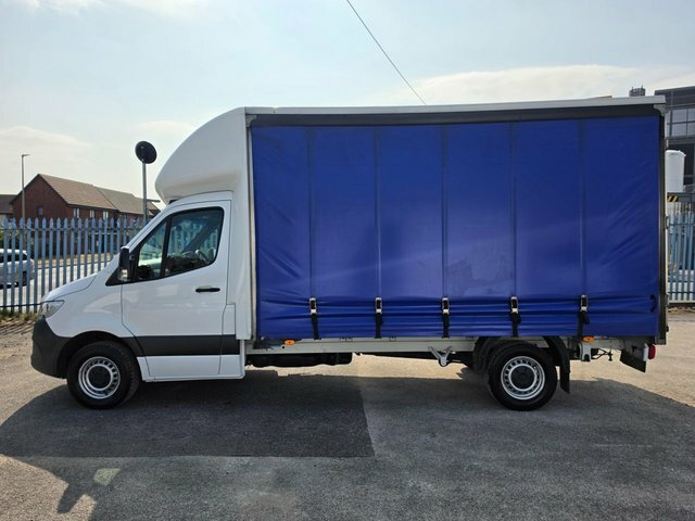 Mercedes-Benz Sprinter 2.0 315 Cdi Progressive 14Ft Curtain Side Rwd L3 1 White #2