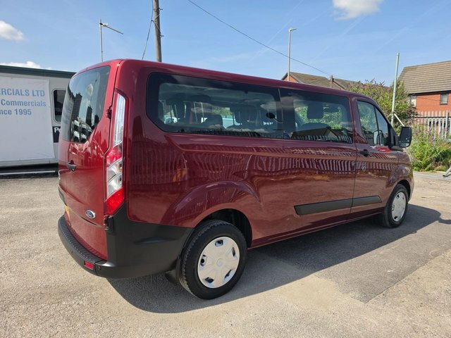 Ford Transit Custom 2.0 320 Ecoblue Leader Minibus L2 H2 105 Bhp Euro Red #4