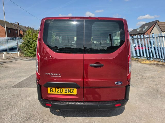 Ford Transit Custom 2.0 320 Ecoblue Leader Minibus L2 H2 105 Bhp Euro Red #6