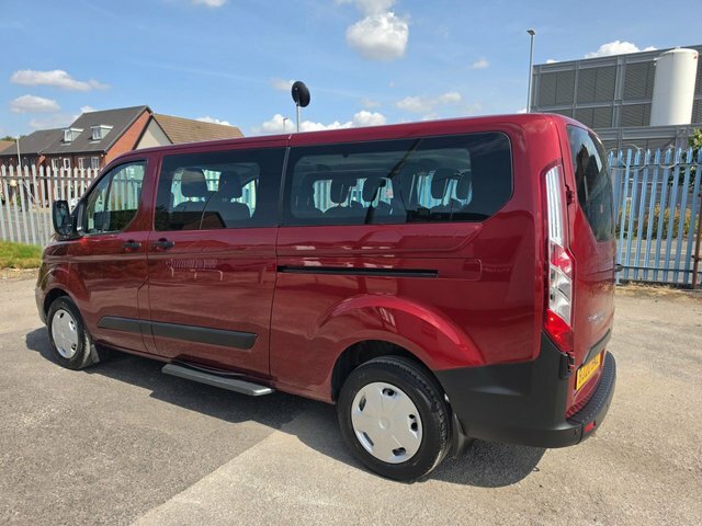 Ford Transit Custom 2.0 320 Ecoblue Leader Minibus L2 H2 105 Bhp Euro Red #3