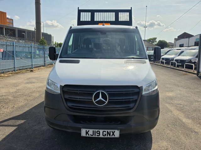 Mercedes-Benz Sprinter 2.1 314 Cdi Lwb Crewcab Tipper Rwd L3 143 Bhp Eur White #2