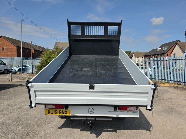 Mercedes-Benz Sprinter 2.1 314 Cdi Lwb Crewcab Tipper Rwd L3 143 Bhp Eur White #3