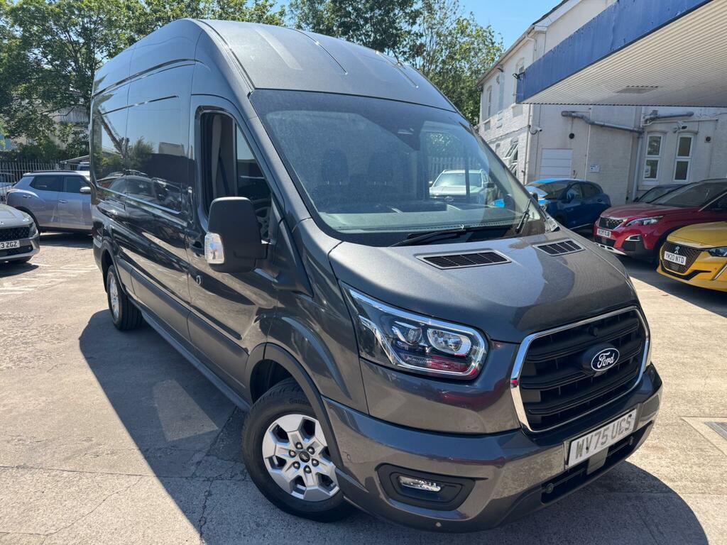 Ford Transit Custom 2.0 350 Ecoblue Limited Fwd L3 H3 Euro 6 Ss Grey
