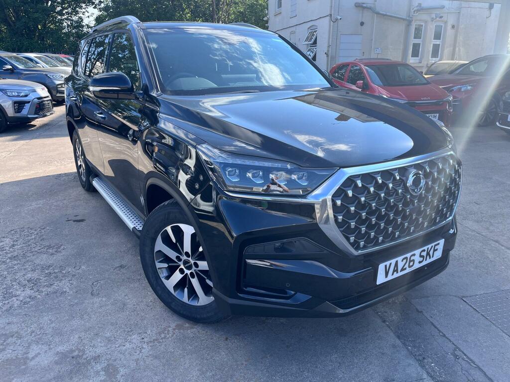 SsangYong Rexton 2.2D K30 Commercial Panel Van 4Wd Euro 6 Black