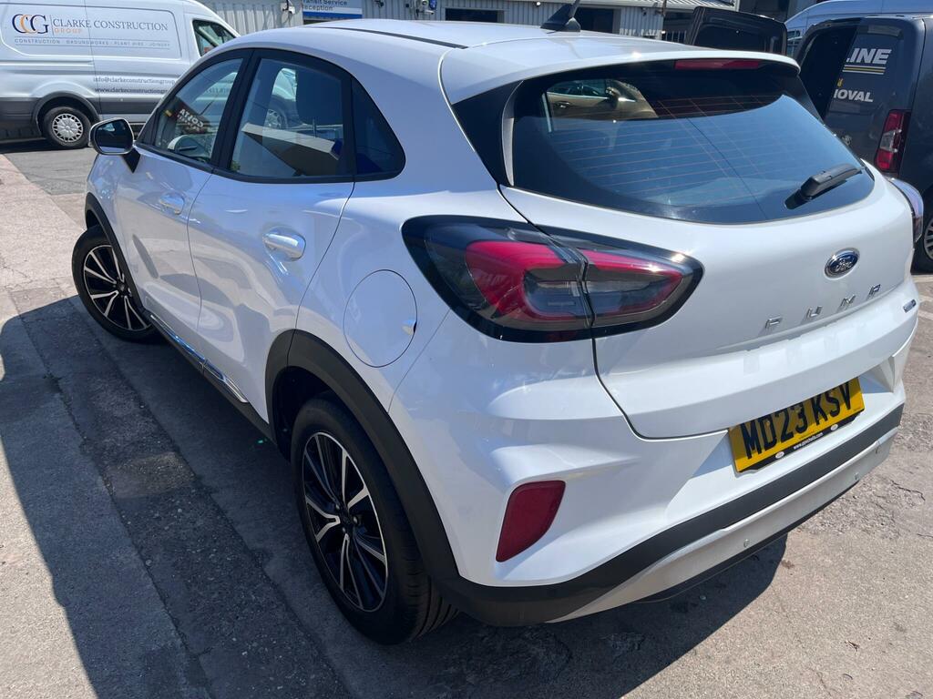 Ford Puma 1.0T Ecoboost Mhev Titanium Euro 6 Ss MD23KSV White #4