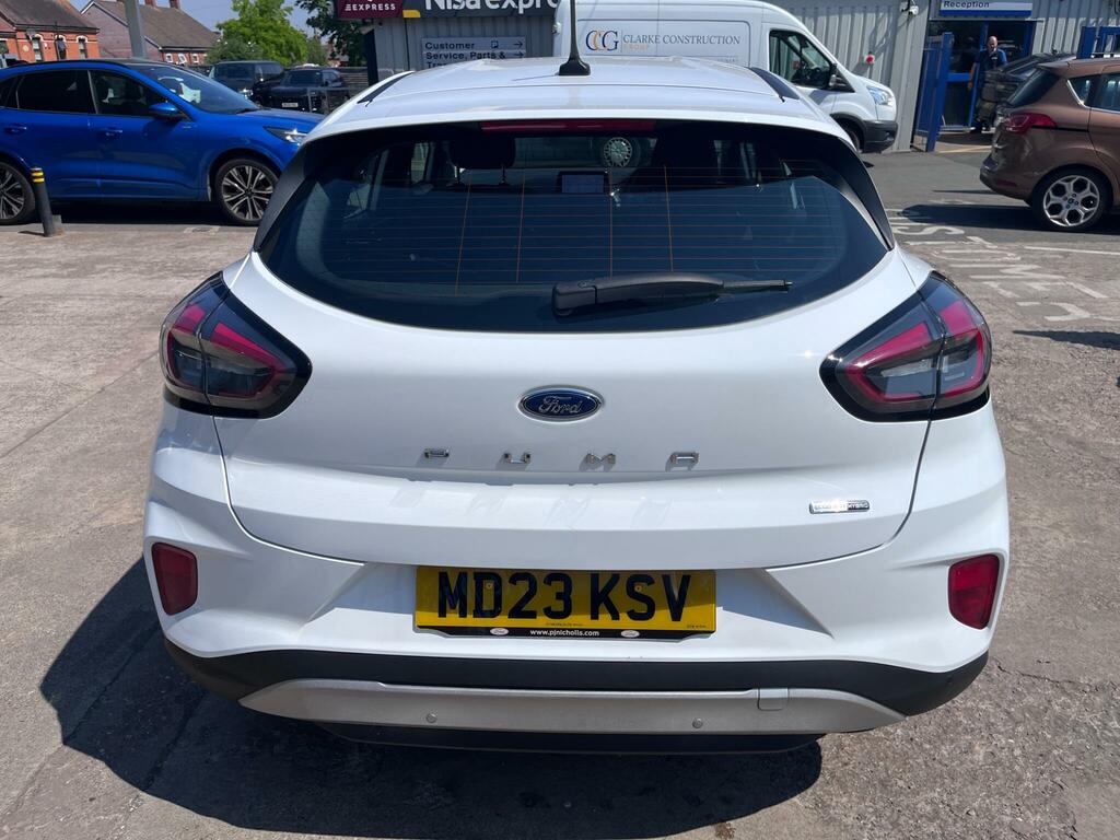 Ford Puma 1.0T Ecoboost Mhev Titanium Euro 6 Ss MD23KSV White #6