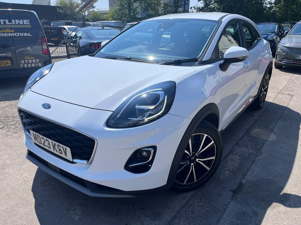 Ford Puma 1.0T Ecoboost Mhev Titanium Euro 6 Ss MD23KSV White #3