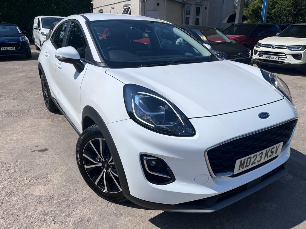 Ford Puma 1.0T Ecoboost Mhev Titanium Euro 6 Ss White