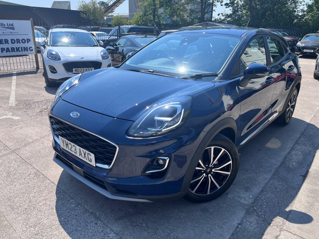Ford Puma 1.0T Ecoboost Mhev Titanium Euro 6 Ss YM23AXG Blue #3
