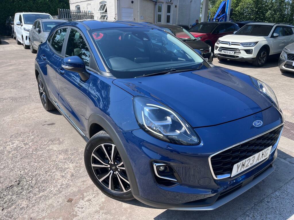 Ford Puma 1.0T Ecoboost Mhev Titanium Euro 6 Ss Blue