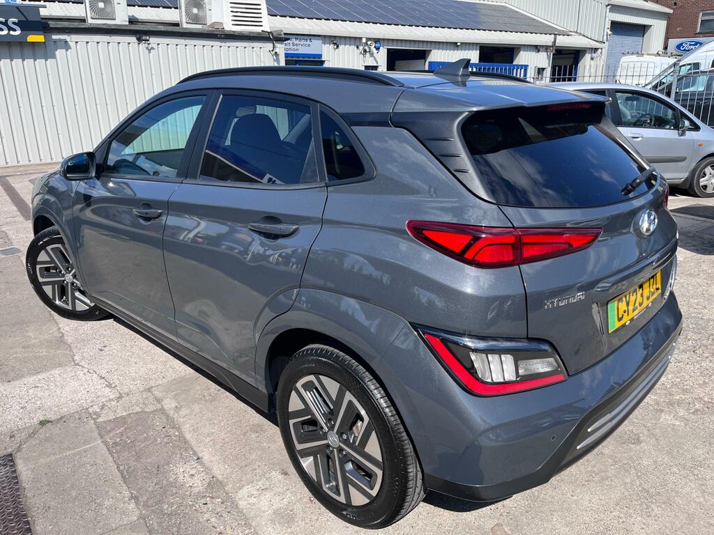 Hyundai Kona 39Kwh Premium 10.5Kw Charger CY23JZL Grey #4