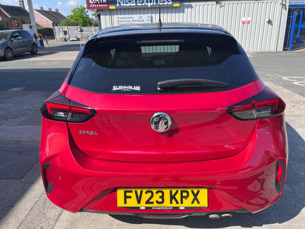 Vauxhall Corsa 1.2 Turbo Ultimate Euro 6 Ss FV23KPX Red #6